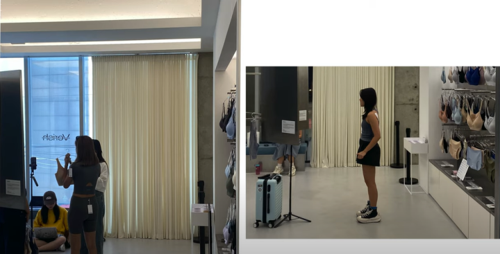 베리시 현지 인플루언서 협업 콘텐츠 장면