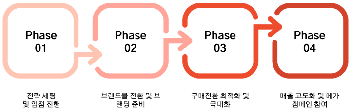 전략 셀러 프로그램 초기 6개월 단계별 전략