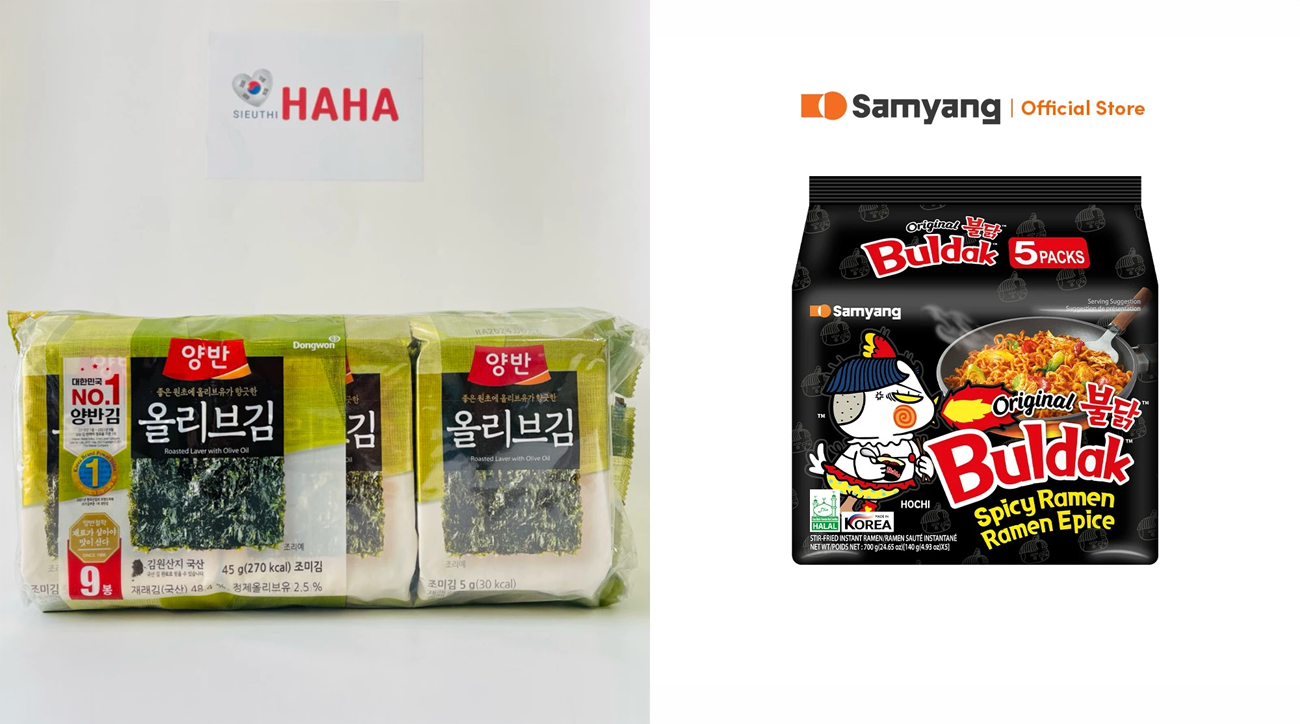 동남아 K푸드 마켓 트렌드: 베트남 김과 싱가포르 라면